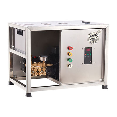 品質  Critical Cleaning Hydraulic Jet Machine / Residueless Electric Concrete Cleaner 220V 120 Bar Pressure Washer 工場